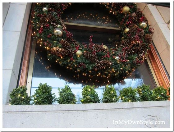 Plaza Hotel Christmas Wreath