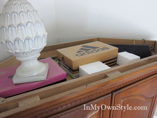 Top-of-cabinet