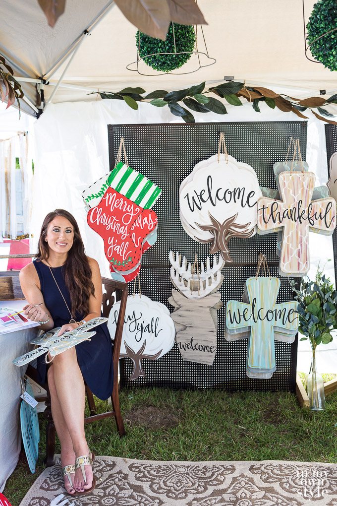 Kristen Park the owner of Southern Grace Gifts.