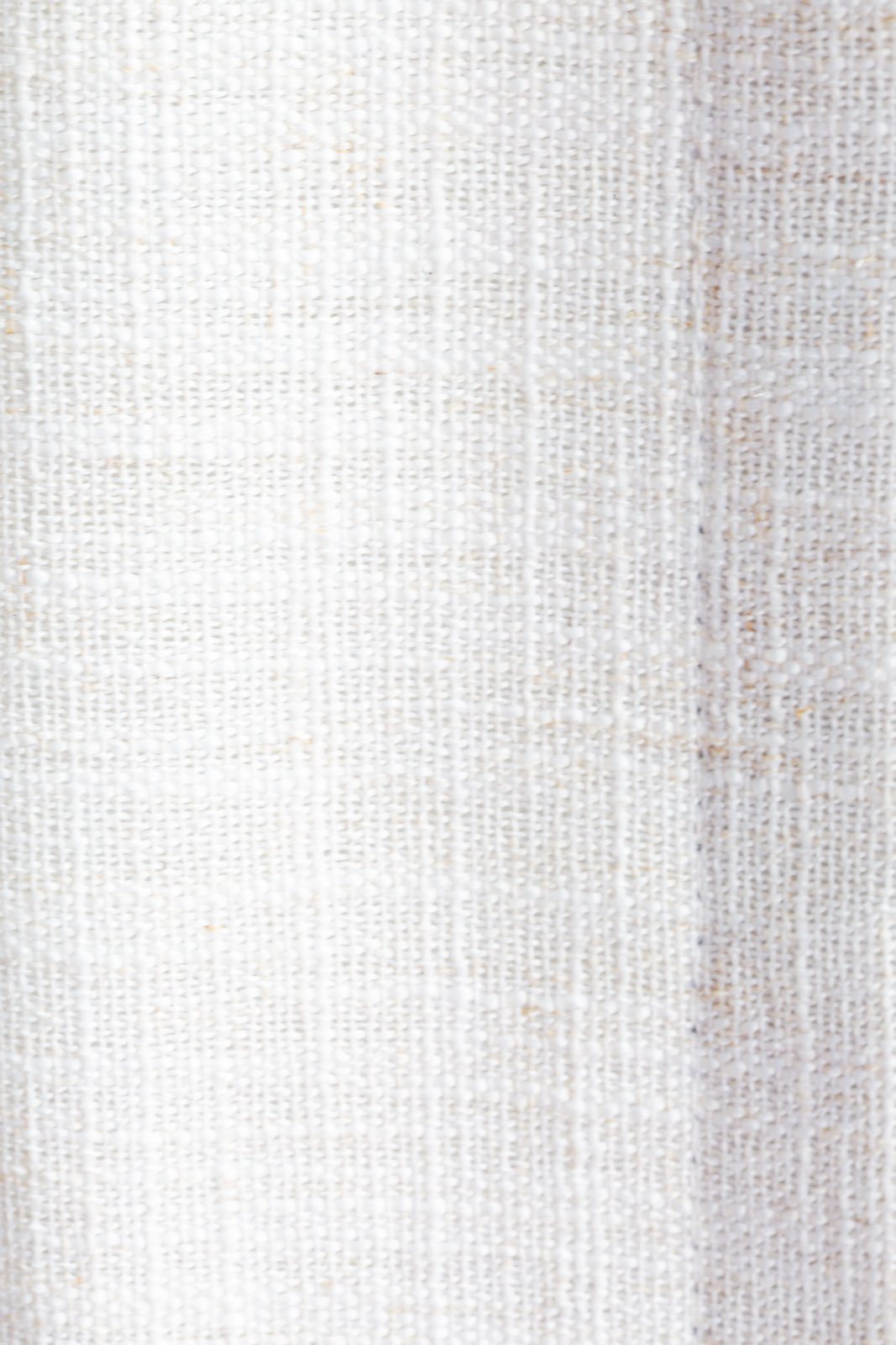 close up showing texture of LIZ Linen Drapes from TwoPages