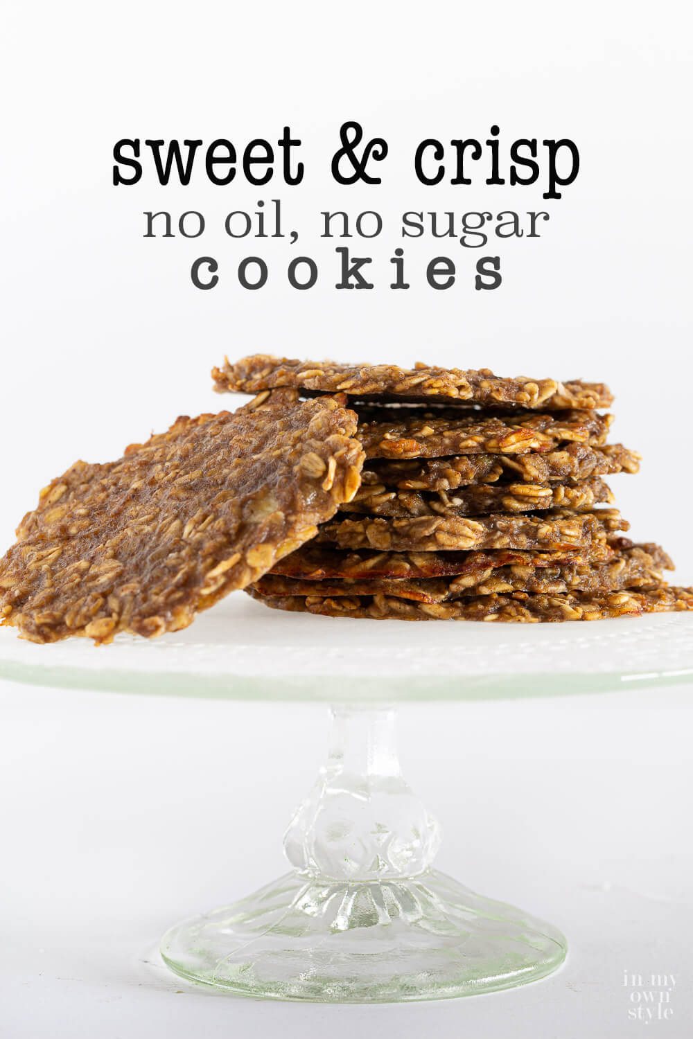 Plant-Based Banana Oatmeal Cookies