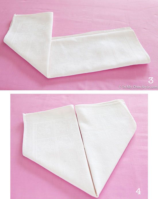 How-to-fold-a-napkin-in-a-heart-shape-