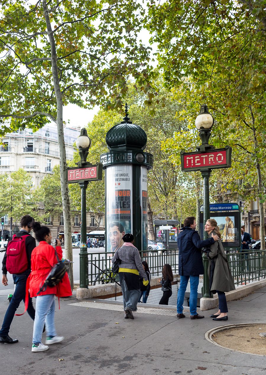 Metro Station in Paris