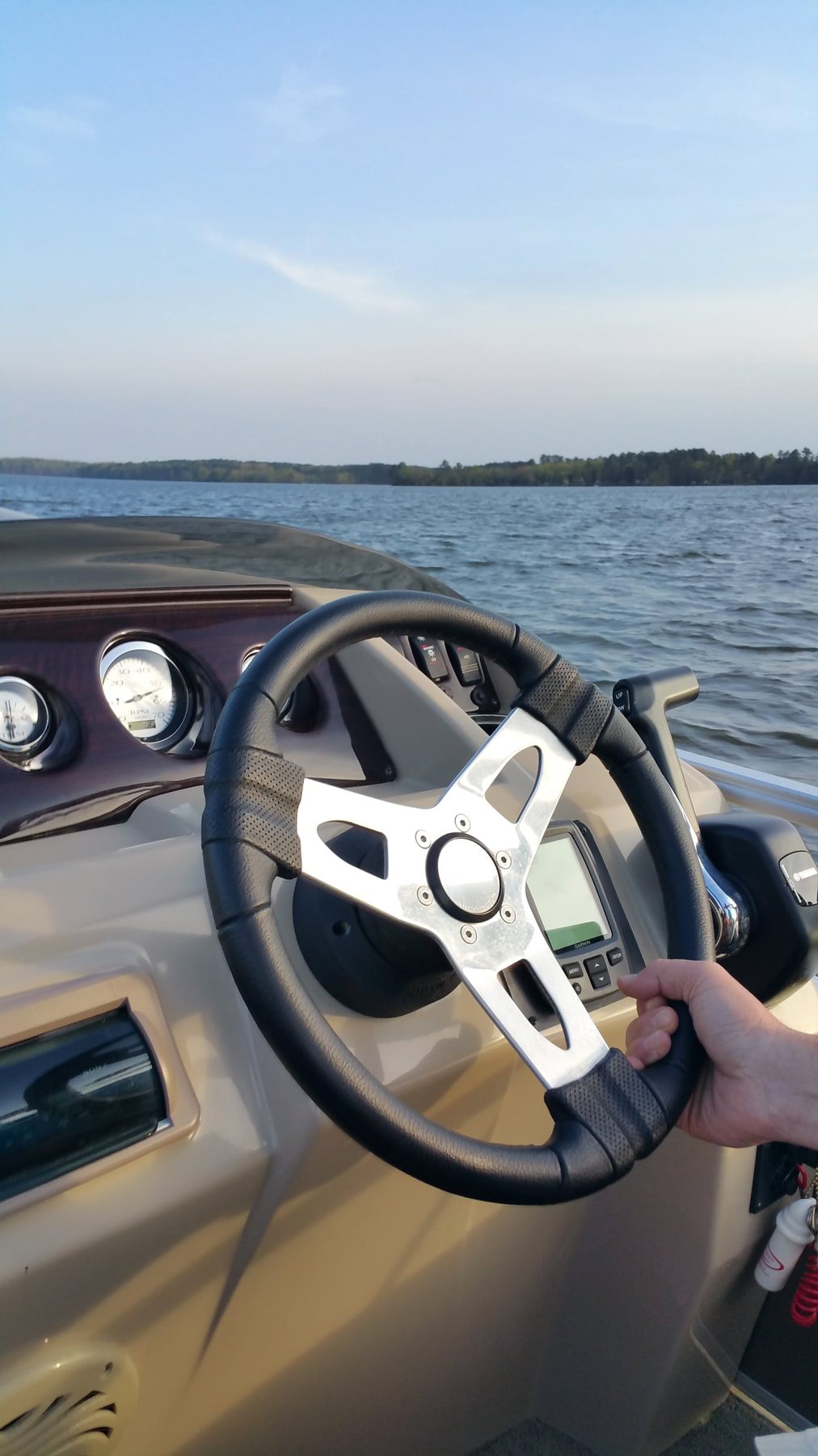 boating on lake murray