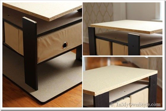 Coffee Table before getting transformed into a Rolling Game Table