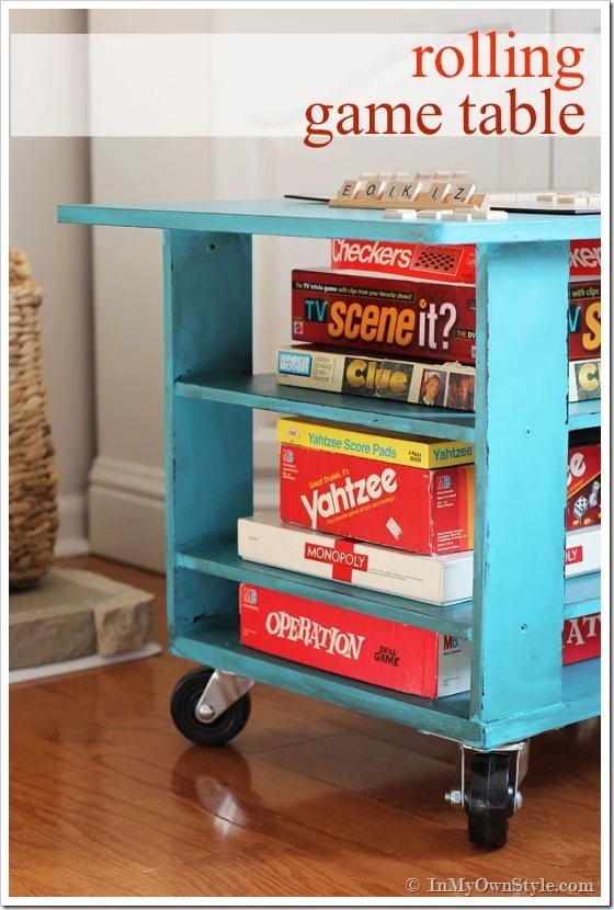 Rolling Game Table from Oducu