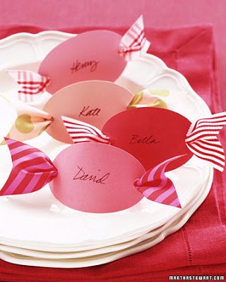 Candy Place Cards