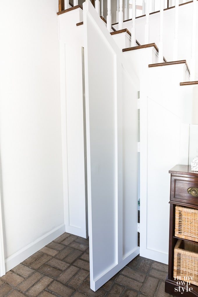 What You Can Store in a Hidden Closet Under a Staircase