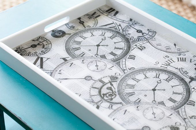 Decorating with trays and ideas