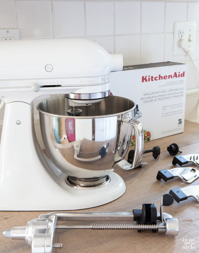 Kitchen Aid Spiralizer mixer attachement