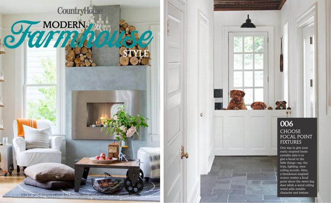 Modern Farmhouse Decorating Book by Country Home