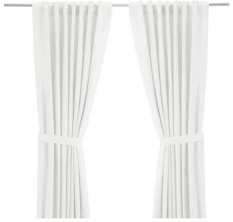 IKEA Ritva Curtains in white