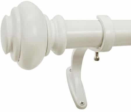 Walmart Decopolitan 1 inch drapery rod set