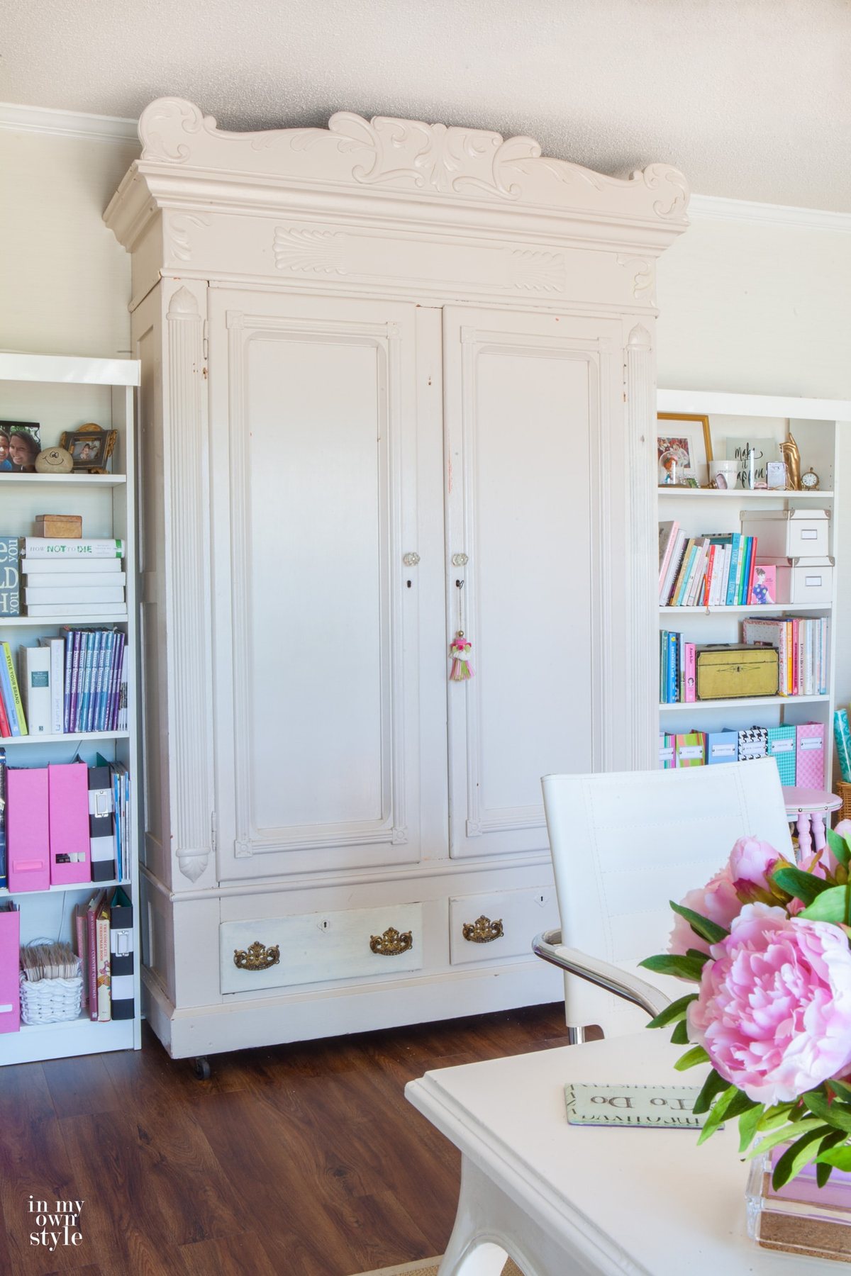 Decorating and storage ideas for craft rooms and home offices