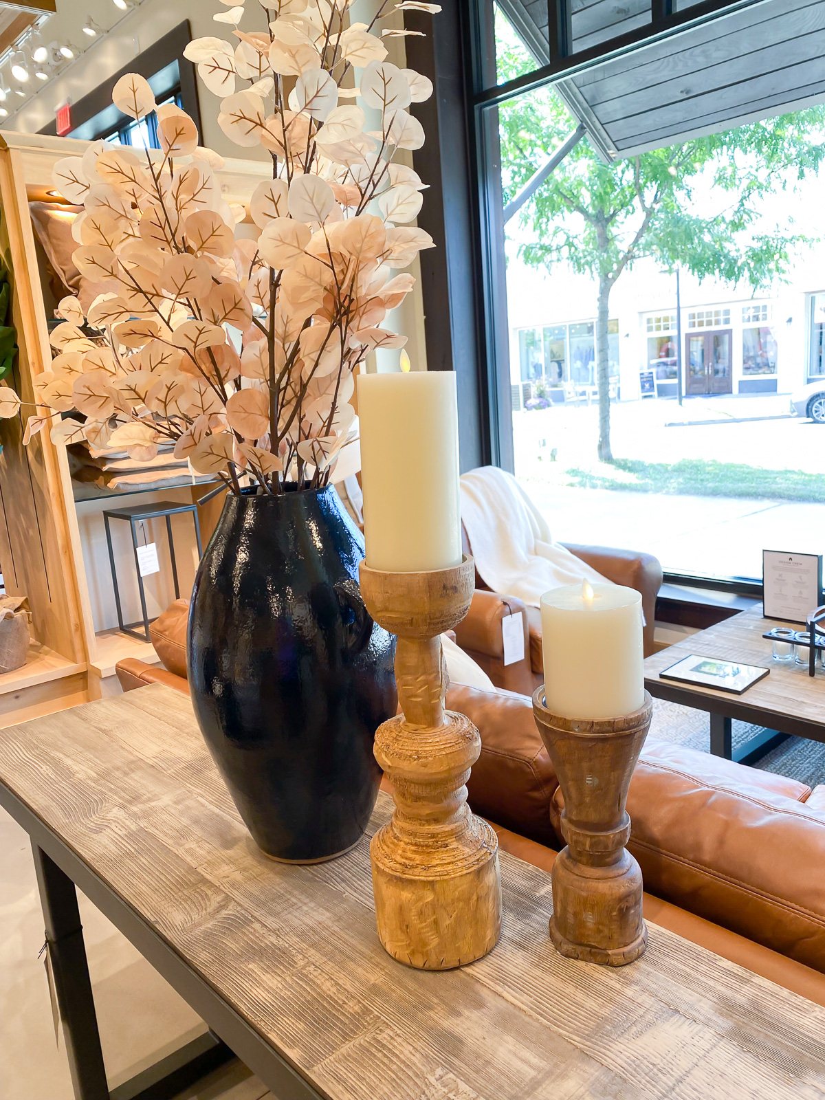 Fall decor at Pottery Barn