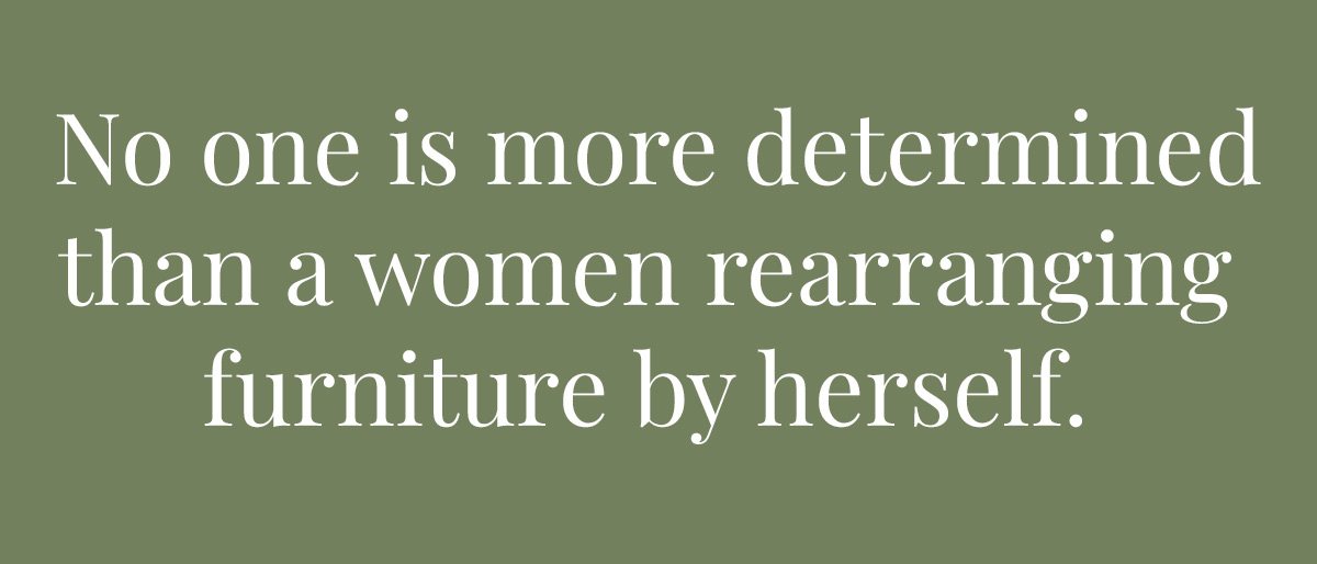 furniture rearranging quote