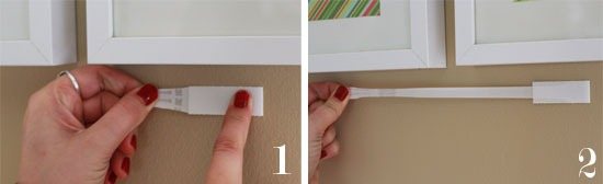 How-to-remove Command Picture Hanging Strips