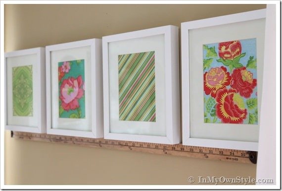 How to hang art on walls straight