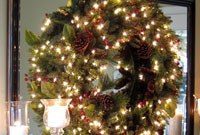 Transform Your Mirror with a Wreath
