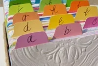 Paint Chip Palette Crafts
