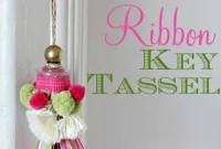 Craft Your Own Ribbon Key Tassel
