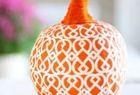 Paper Napkin Pumpkin Makeover