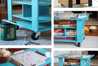 Unlock Game Night Fun With a Rolling Coffee Table