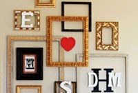 The Art of the Empty Frame Gallery Wall