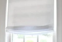 Stitch-Free Relaxed Roman Shades