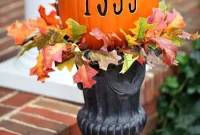 Hot Knife Address Art: Personalizing Your Pumpkin