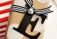 Instant Custom Letter and Number Gift Tags