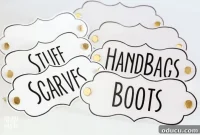 Declutter with Style: Free Printable Labels