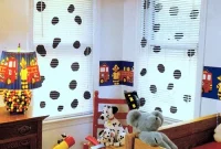 Upcycled Cardboard Window Valance