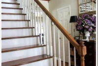 Carpet to Hardwood Staircase Transformation