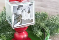 Elevated Christmas Photo Keepsake