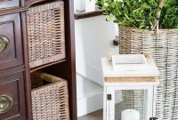 DIY Wicker Basket Color Makeover