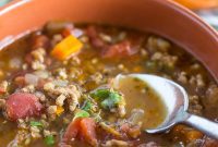 Soul-Warming Sausage and Lentil Soup