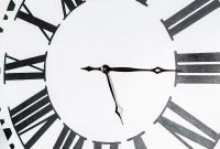 DIY Giant Farmhouse Wall Clock