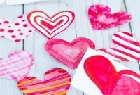 DIY Printable Valentine Hearts and Envelopes