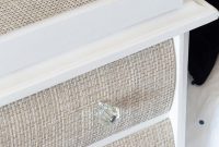 Textured Drawer Bedside Table Revamp