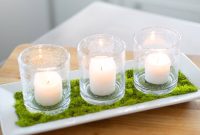 Springtime Glow: DIY Candle Tray