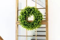 Repurpose Old Windows: Build Your Own Grand Wall Mirror