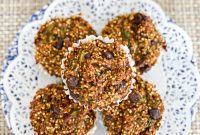 Wholesome Vegan Zucchini Chocolate Chip Muffins