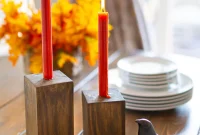 Transform Wood Scraps Into Beautiful Candle Holders Easily
