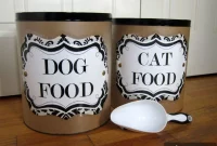 Create Your Own Pet Food Storage System