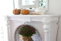 Harvest Mantel Pumpkin Charm