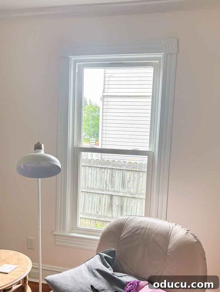 THY Curtains Adorn Every Space Beautifully 5 Another interior living room window before getting fitted with stylish Twopages draperies, highlighting the untouched space.