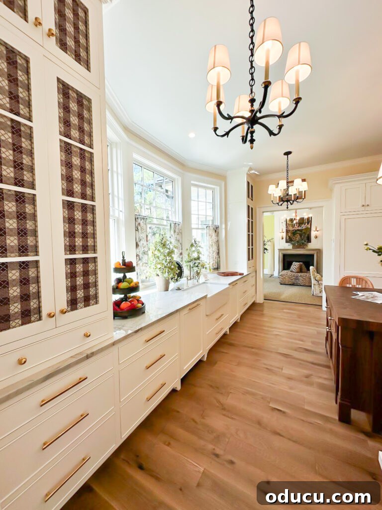 Shaping Tomorrow's Home: Inside the Southern Living Idea House 2025 13 long counter in kitchen at the SL Idea House 2025
