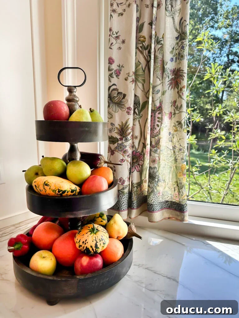 Shaping Tomorrow's Home: Inside the Southern Living Idea House 2025 14 stacked fruit on kitchen counter