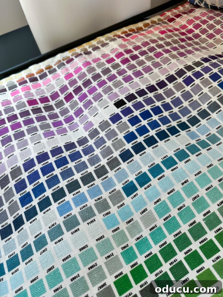 Shaping Tomorrow's Home: Inside the Southern Living Idea House 2025 28 paint color swatch fabric